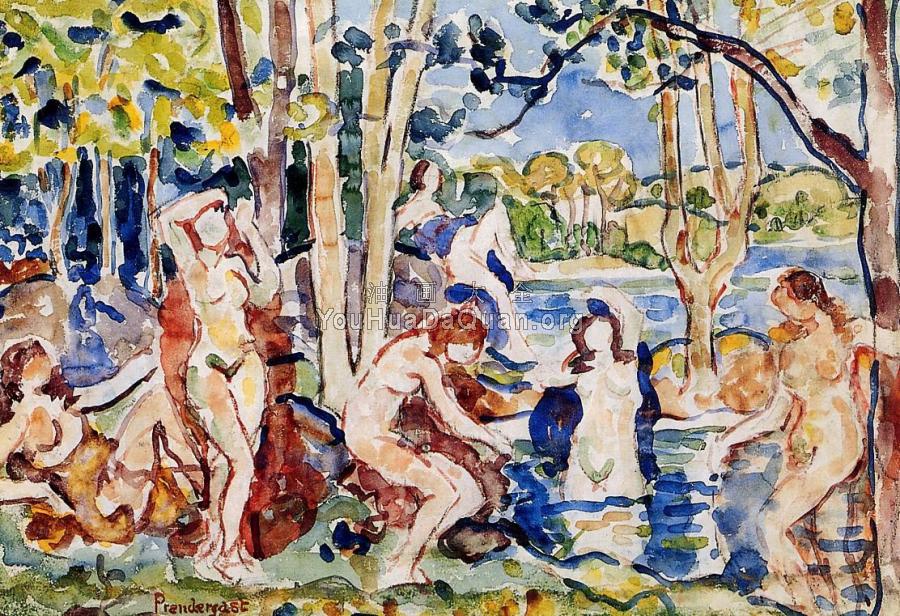 Bathers - 莫里斯·巴西·加斯特